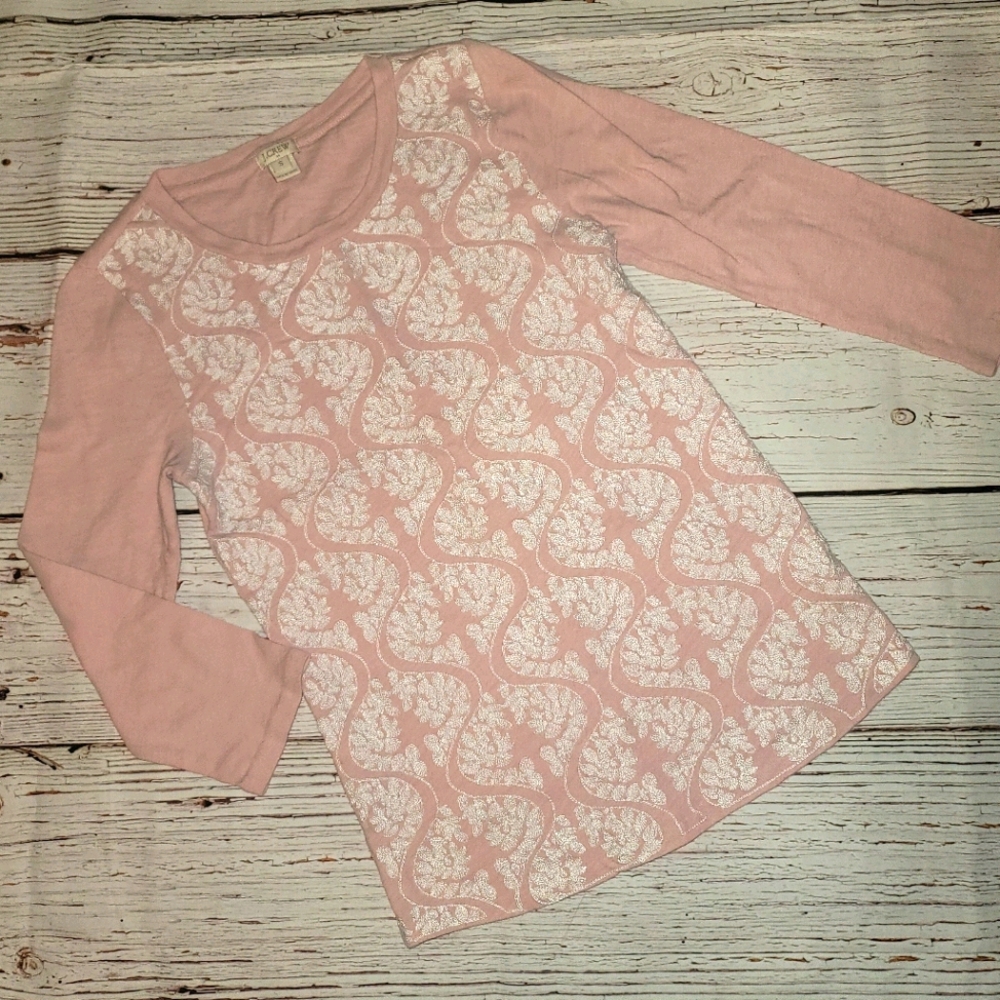 J. CREW Pale Pink Top